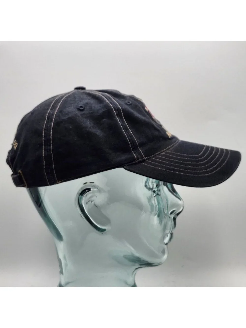 Fat Tire Amber Ale Embroidered Baseball Cap New Belgium Brewing Co Navy Blue